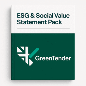 esg & social value statement pack